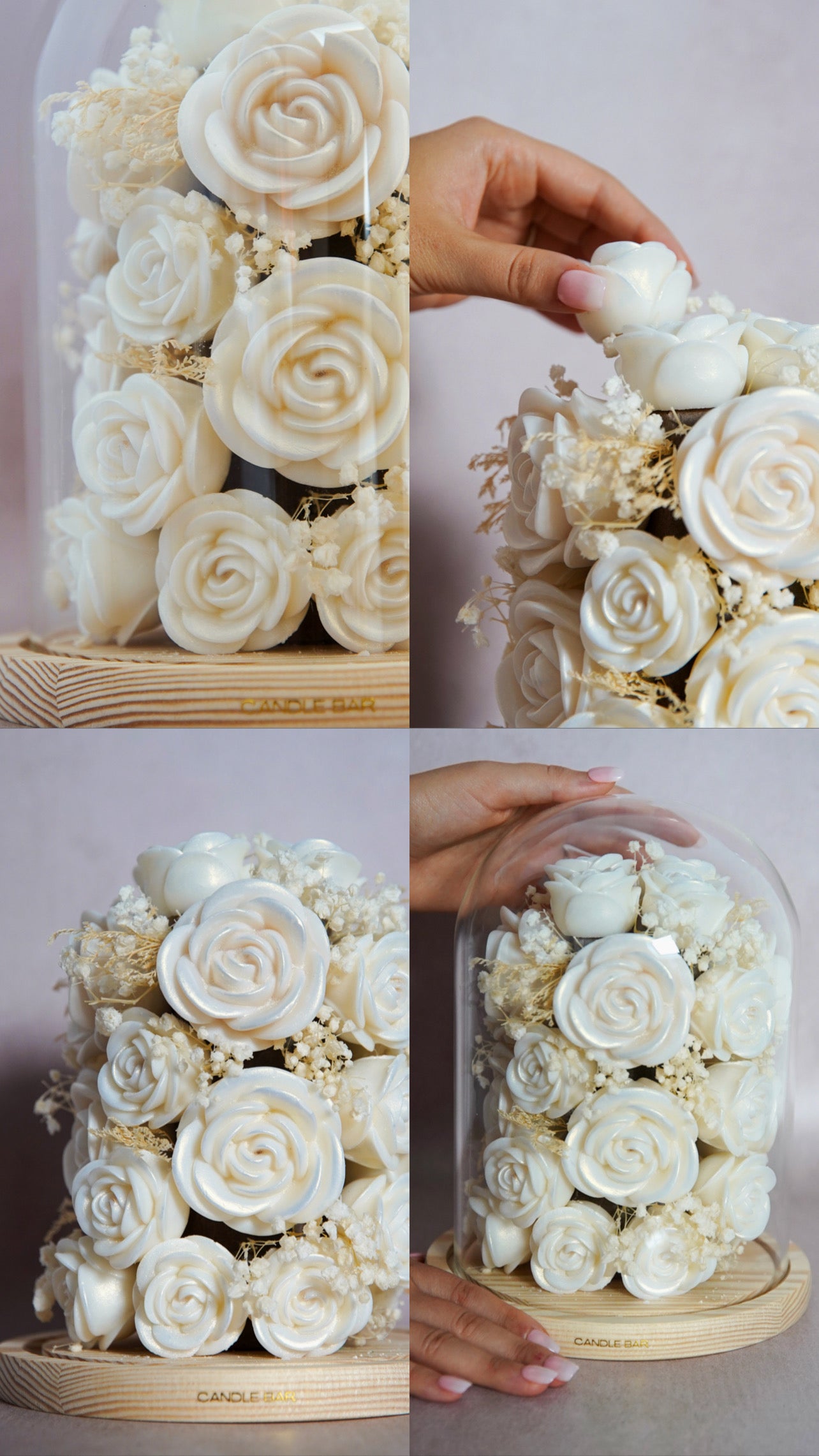 CENTRE DE TABLE - JARDIN SECRET