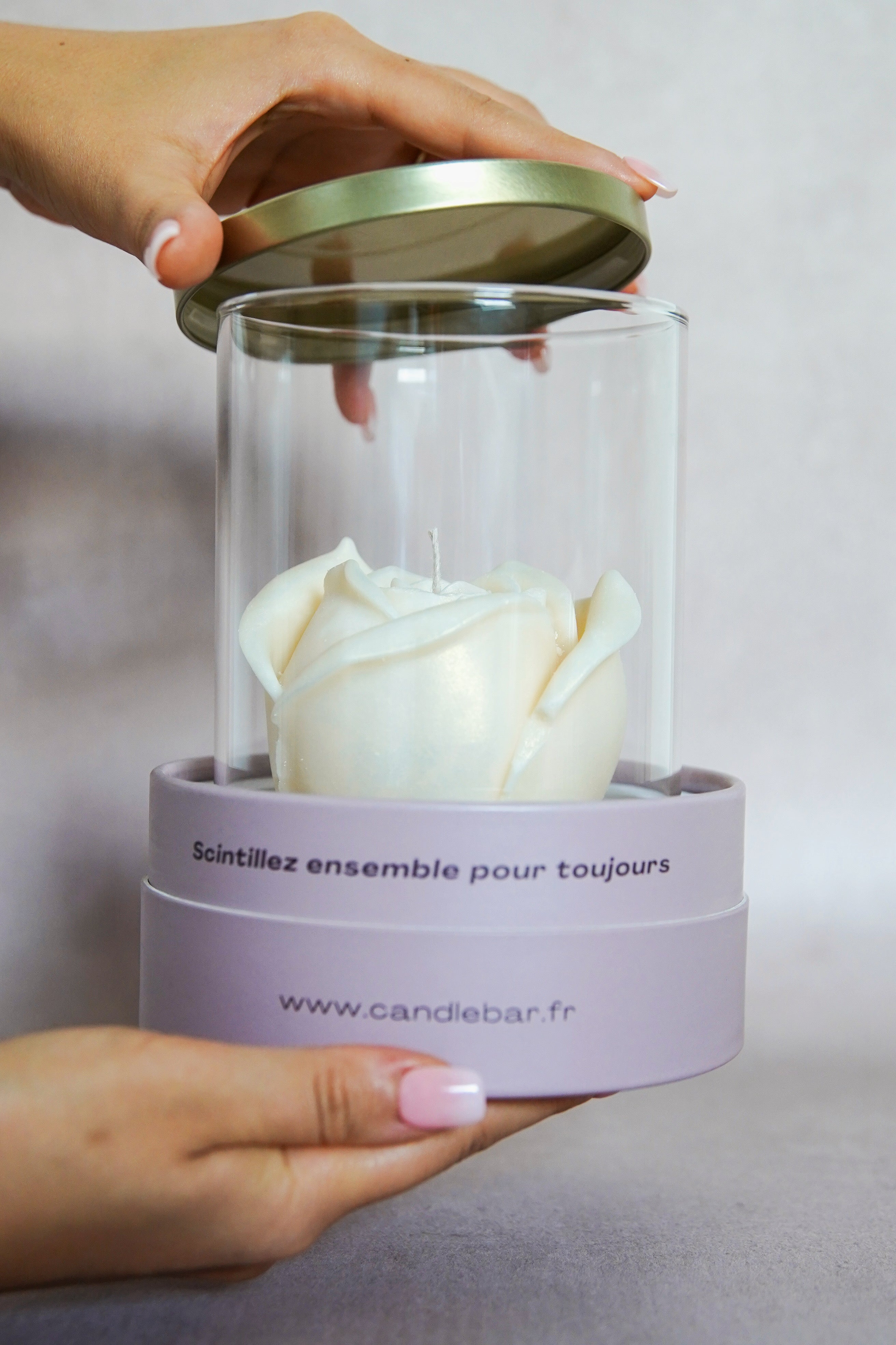 PERSONNALISEZ VOTRE BOUGIE PARFUMÉE